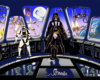 StarWars light box templates - SVG