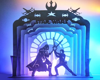 Star Wars 3D Portal: Luke Skywalker vs Darth Vader (Digital Files)