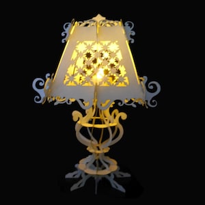 3D durchbrochene Lampe, Papier Deko Lampe