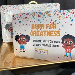 Born For Greatness- Afirmación Cards