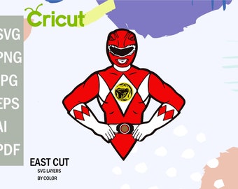 Download Red Ranger Etsy