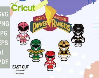 Download Power Ranger Digital Etsy