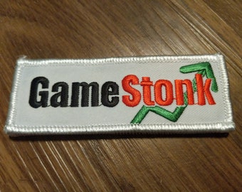 GameStop GameStonk GME Morale Patch Hook and Loop