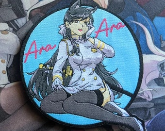 IJN Atago - Azur Lane Anime - Hook and Loop Morale Patch