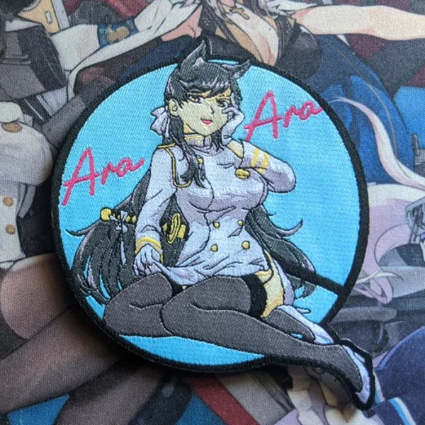 IJN Atago - Azur Lane Anime - Hook and Loop Morale Patch