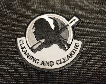 Cleaning and Clearing Club Blue Archive  - Hook & Loop Morale Patch