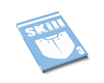 Azur Lane Blue Skill Book Blank Journal