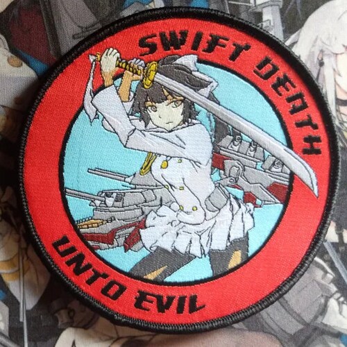 Enterprise Azur Lane Anime Morale Patch Etsy