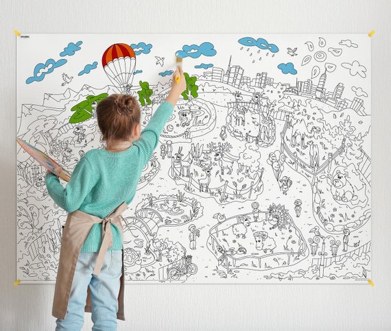 Coffret de coloriage XXL pour enfant - Coffret de peintre