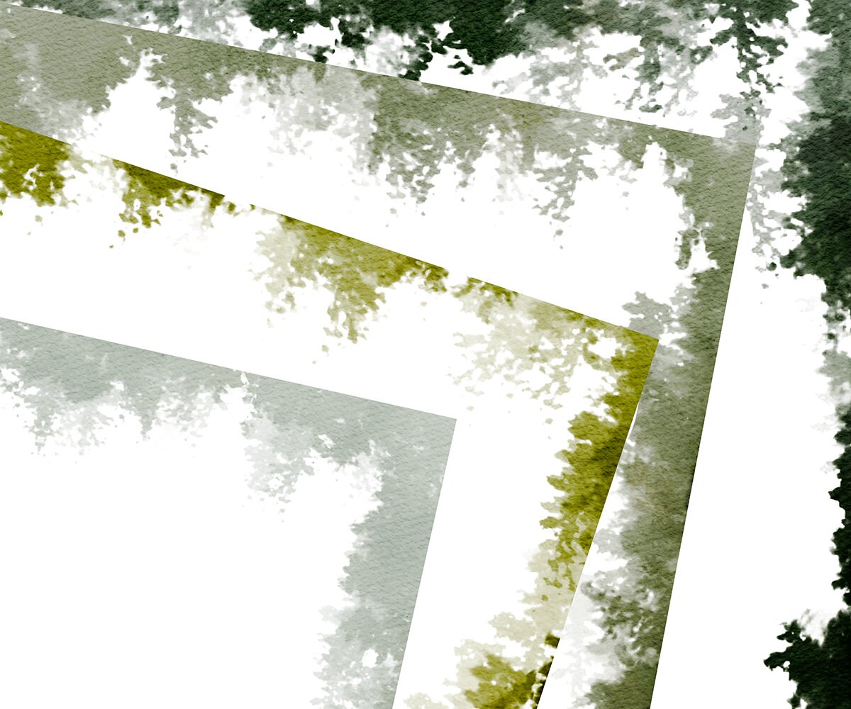 Abstract Borders Clip Art, Watercolor Texture PNG, Transparent ...