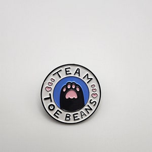 Team Toebeans Pin