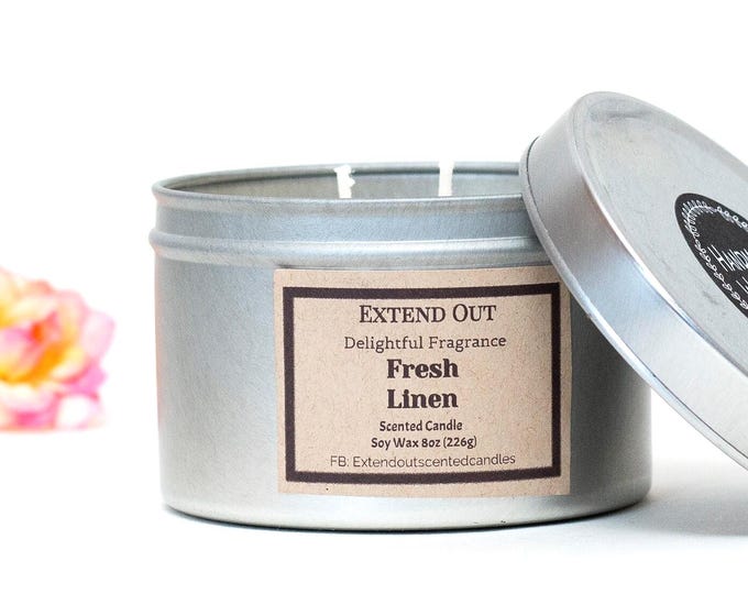 Eco Natural Soy Wax Containers scented & handmade with love