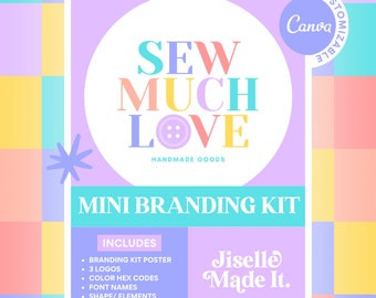 Branding Kit - Canva Templates - Editable and Customizable - Business Cards - Business Logo - Branding Template