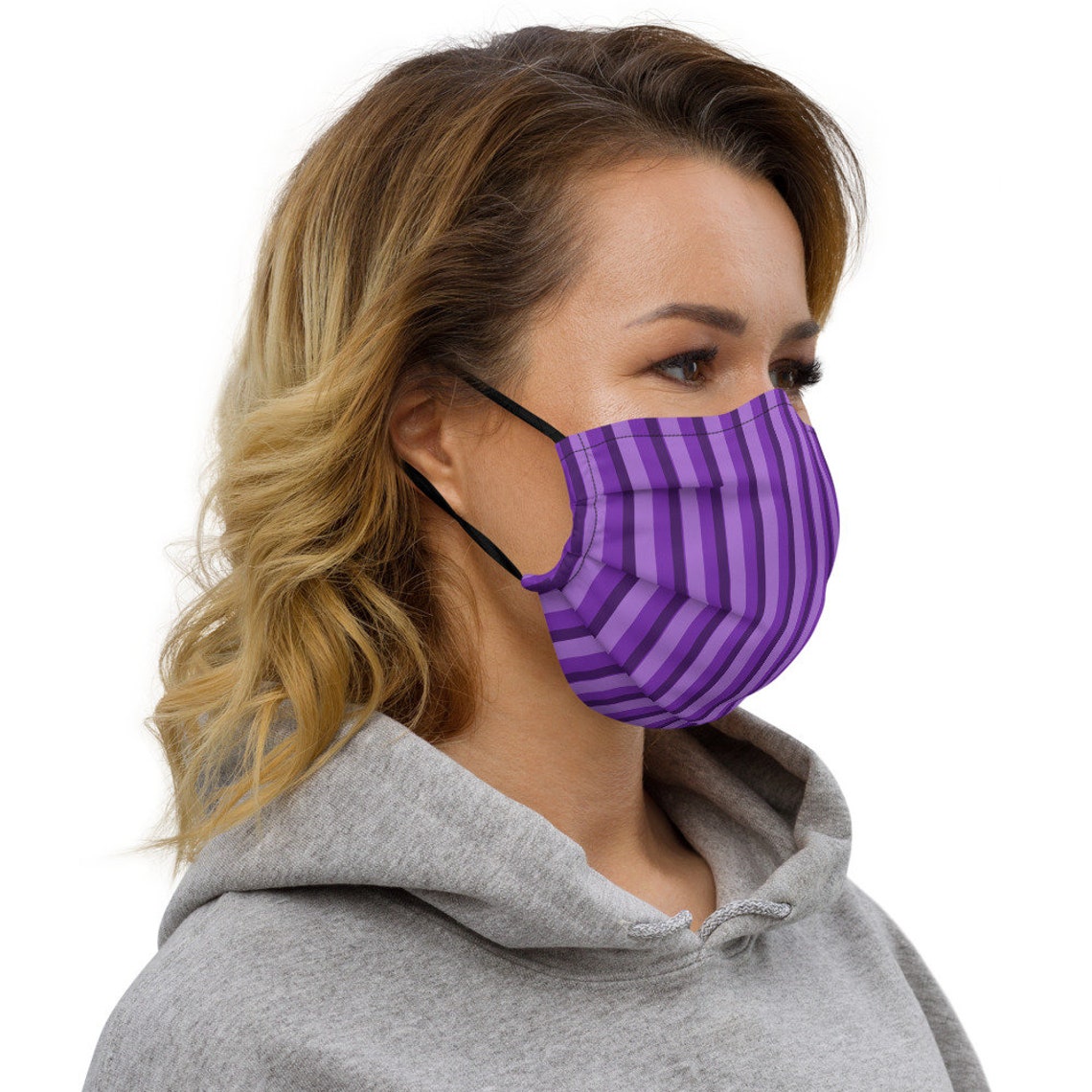 Zemo mask purple pattern face mask Premium face mask Etsy