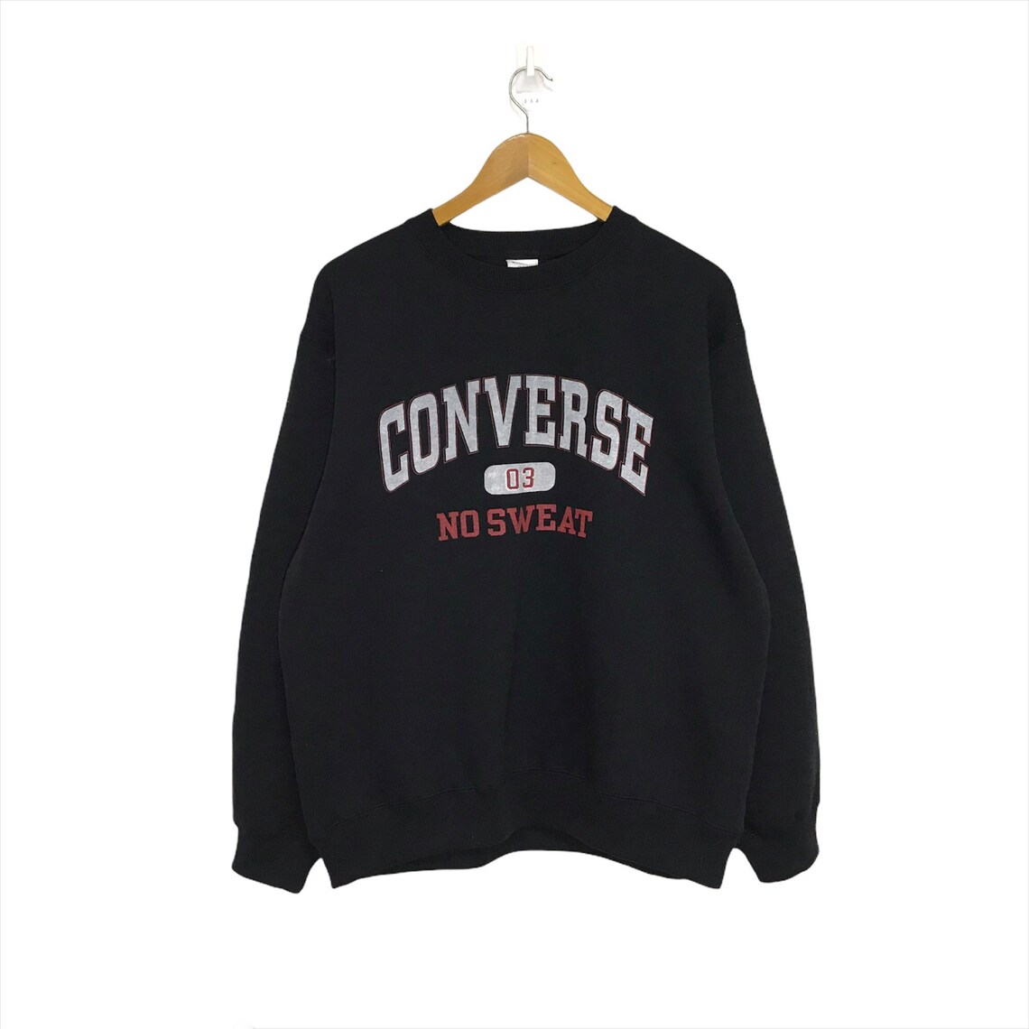 Rare Converse Sweatshirt Pullover Jumper Sweater Big | Etsy