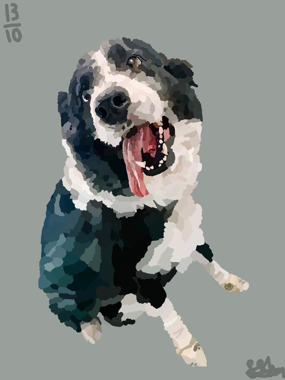 Peintures numériques pour animaux de compagnie Pet Full Etsy