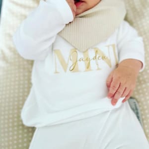 Conjunto familiar Mamá Papá Mini / Mama Papa Mini sudaderas con capucha o camisetas imagen 6