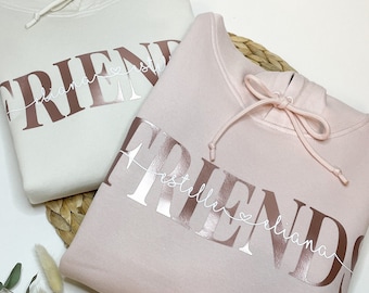 Hoodie dames "Friends" - voor jou en je beste vriend