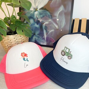 Personalisierte Cap & Tasse / Traktor/Geschenk-Set/ Mütze / Snapback für Kinder und Teenager/ verschiedene Farben Bild 4