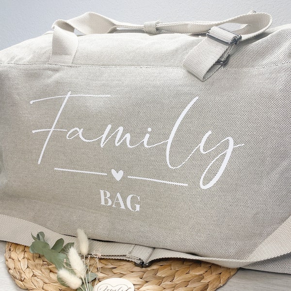 Family Bag, Reisetasche, Weekender, Krankenhaustasche, Geburt, Baby