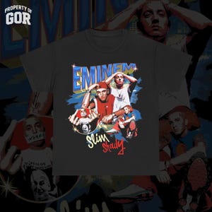 Vintage Eminem Show T-shirt Rap Tee Bootleg Marshall Mathers Vintage Eminem Show T-shirt Rap Tee Bootleg Marshall Mathers