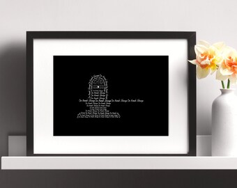 Digital Download A4 & A3 Shiva Lingam with Om Namah Shivaya