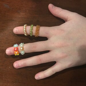 Beaded Rings