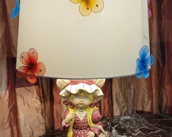 Original Holly Hobby Lamp repurposed