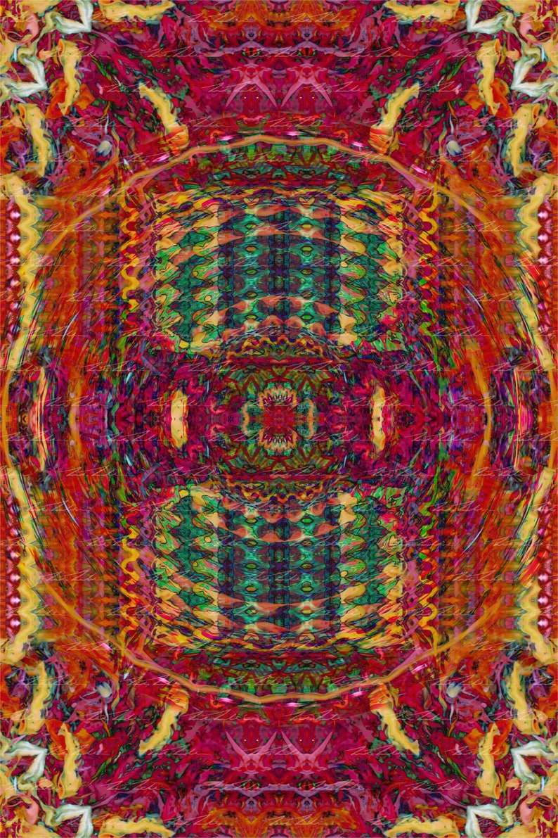 Psychedelic Art Eastern Philosophy