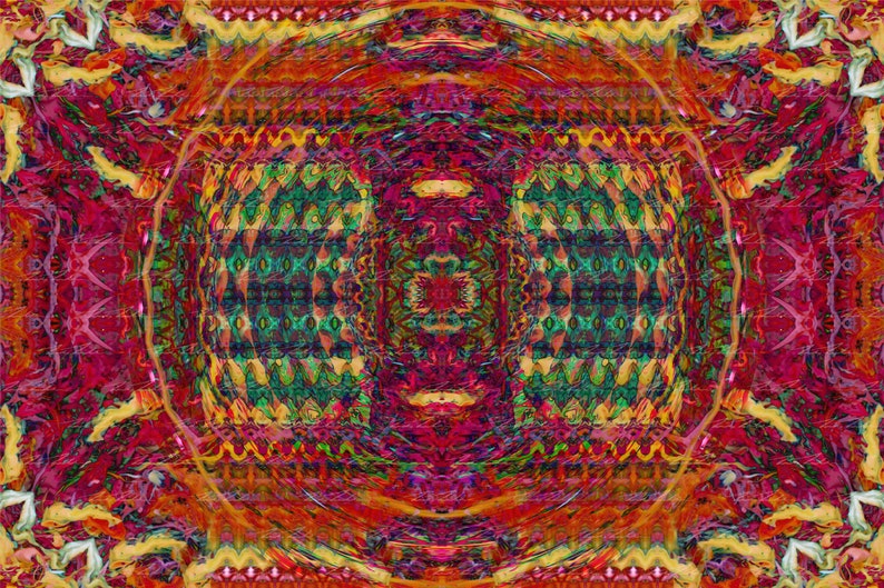 Psychedelic Art Eastern Philosophy