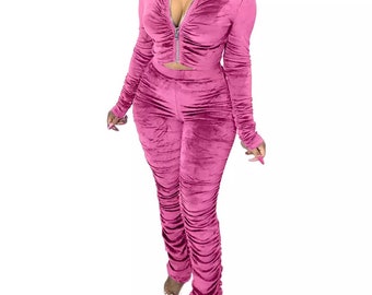 custom velour sweatsuits