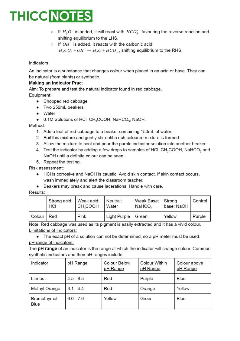 STATE RANK HSC Chemistry Notes image 8