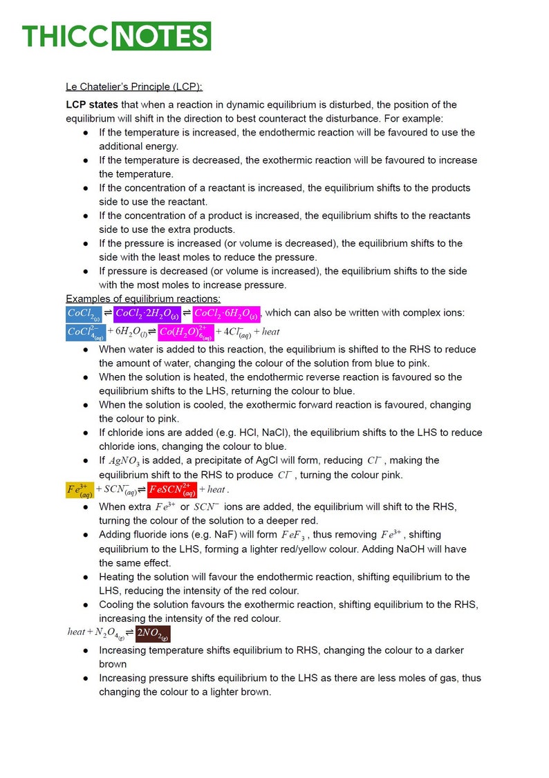 STATE RANK HSC Chemistry Notes image 3