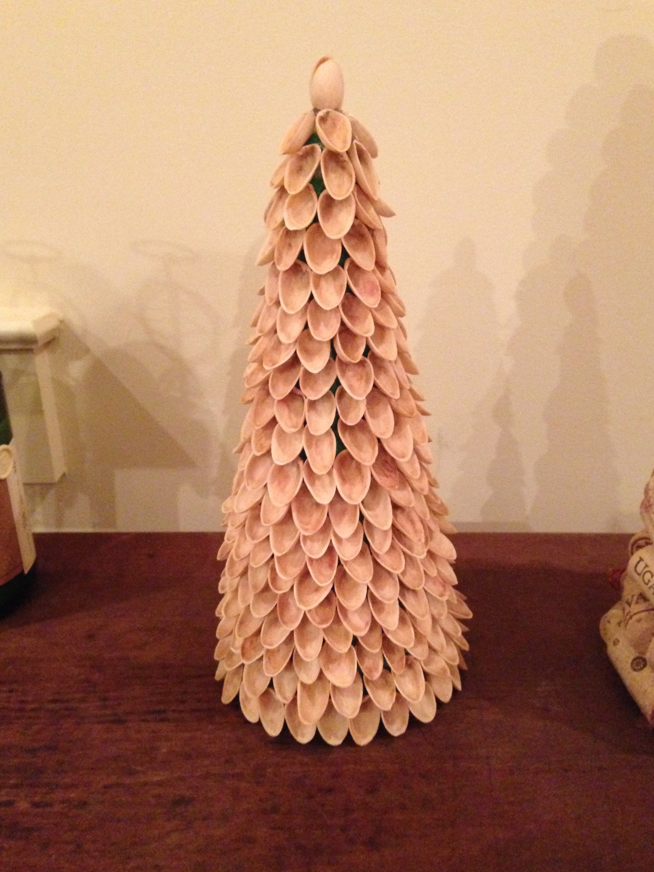 Pistachio Shell Christmas Trees Etsy