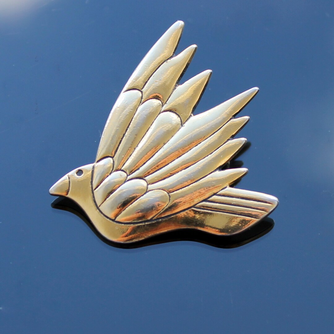 Vintage Laurel Burch Brooch Gold Tone Pigeon Pin Dove Pendant Etsy