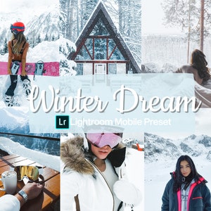 Lightroom Mobile Preset, Winter Presets, Instagram Filters, VSCO Filters, iPhone Presets, Lightroom Presets, Lifestyle Presets, Bright