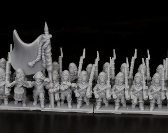 Austrian Grenadiers | Battle of Lodi, 1796 | 3DBreed Miniatures | 10mm |