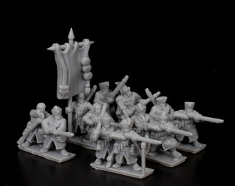 Eastern Empire shooters | Onmioji Miniatures | 10mm