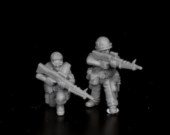 M60 (x2) | US Marine Corps | Vietnam | 3DBreed Miniatures | 15mm scale