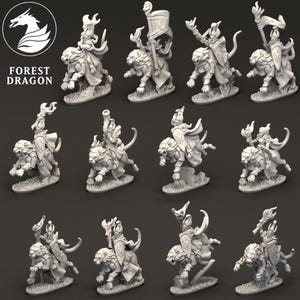 Esercito Di Elfi Nobili - Miniature Per Wargame Scala 10 Mm - Fantasy Unbranded