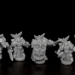 Lunar Knights Command (x10) | 8mm | KMFP Designs
