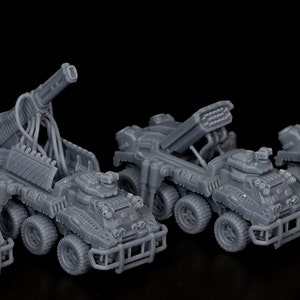 Artillery x1 The Enlisted Full Spectrum Dominance 6mm TheLazyFroger image 1