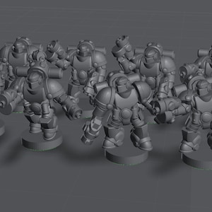 Orbital Knights Pistoliers (x24) | 8mm | KMFP Designs