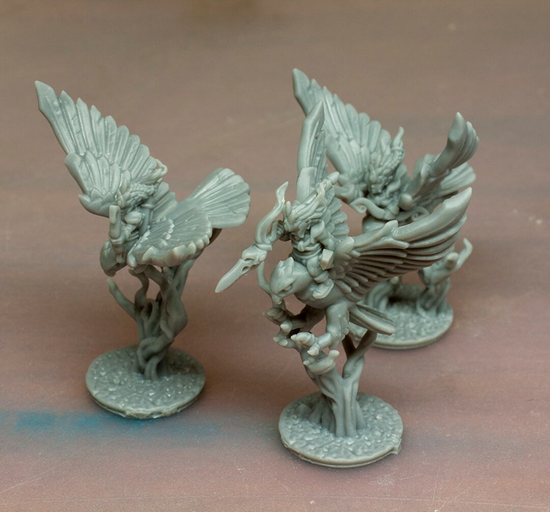 Wood Elves | Hawk Riders | Full Regiment | Forest Dragon | 10mm - Etsy
