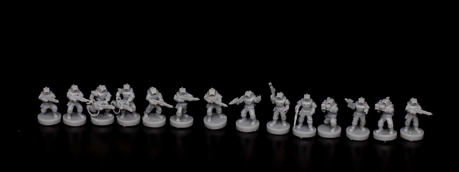 Infantry (x70) | The Conglomerate | Full Spectrum Dominance | 6mm | TheLazyForger