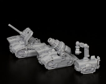 Artillery (x3) | Legion of Cendre | 6/8mm scale