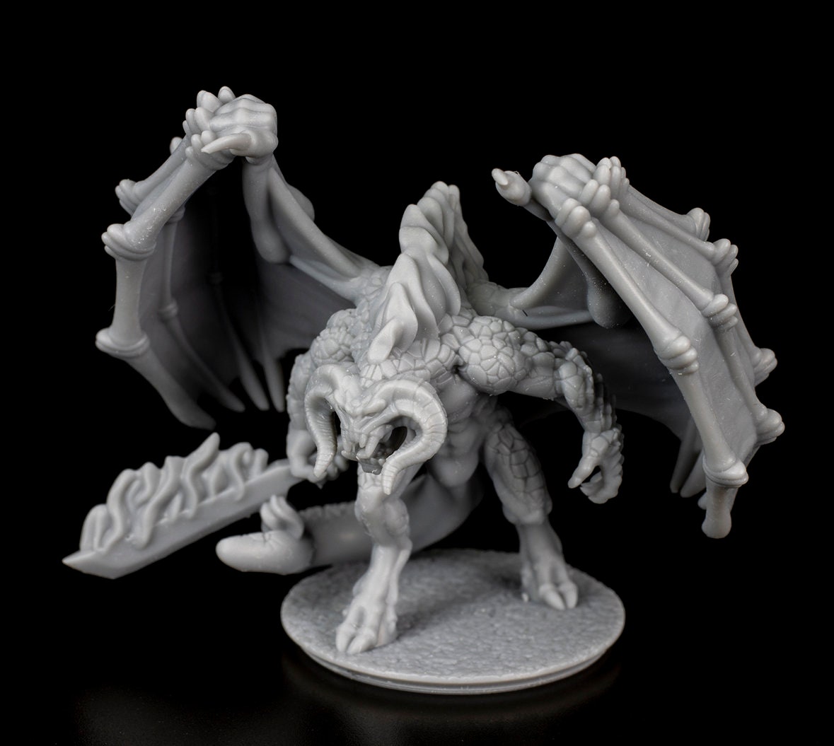 Wizard Devil Mini Fire Demon & Wizard | Varus Miniatures | 10mm - Etsy Australia