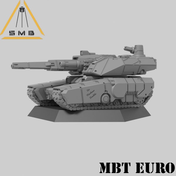 MBT Euro | Véhicule de combat terrestre | SirMortimerBombito | 6 mm
