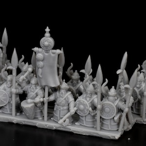Cossack Foot Lancers | Eastern Empire | Onmioji Miniatures | 10mm