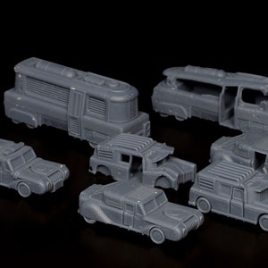Civil car pack (x7) | Revolt of Cendre | 6mm scale